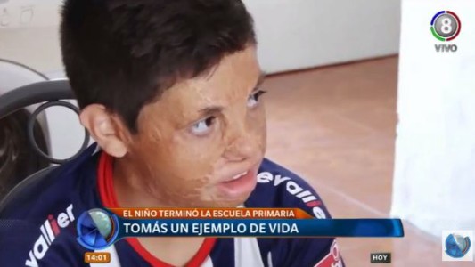 Un ejemplo de vida: Con esfuerzo y dedicación, Tomasito terminó la escuela primaria