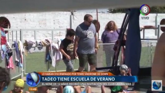 Cuando se enteraron que era discapacitado lo obligaron a llevar un acompañante terapéutico