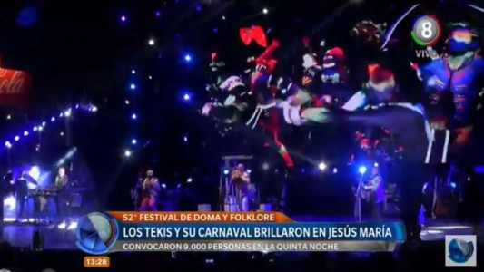 Los Tekis llevaron todo el carnaval a Jesús María