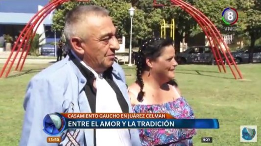 Entre la pasión y la tradición, casamiento gaucho en Juárez Celman