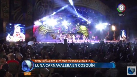 Carnaval y chaya en la tercera luna de Cosquín