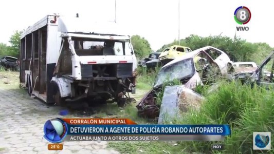 Otro policía detenido por haber participado de un hecho delictivo
