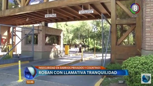 Crecen los robos en los barrios privados
