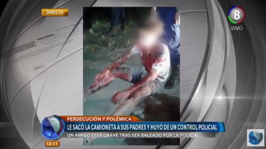 Persecución y balas contra una camioneta que no se detuvo en un control policial