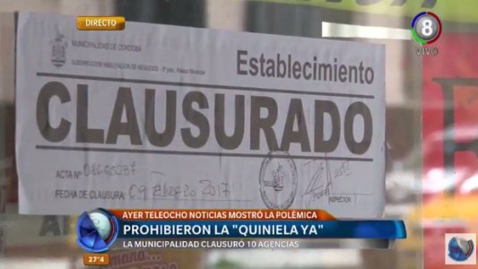 Clausuraron las agencias por "Quiniela Ya"