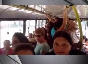 Colectivos llenos, la queja frecuente de los pasajeros