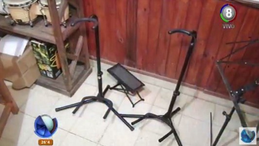 Inseguridad sin límites: Le robaron todos los instrumentos musicales