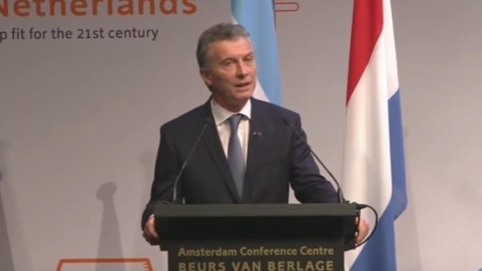 Macri en Holanda: "Debemos ser socios estratégicos, porque tenemos economías complementarias"