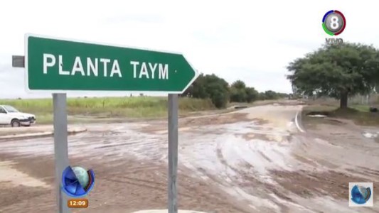 Detectaron desplazamiento de basura tóxica en Taym