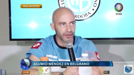 Sebastián Méndez, el nuevo DT de Belgrano
