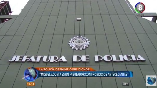 Para la policía, Acosta es un "fabulador"