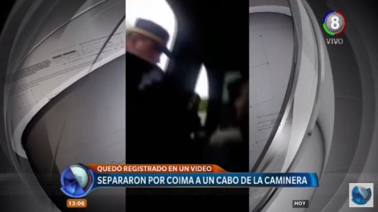 Filman a policía coimero en pleno procedimiento de la Caminera