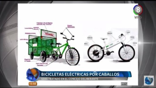 Nuevo proyecto propone sustituir los caballos por bicicletas eléctricas