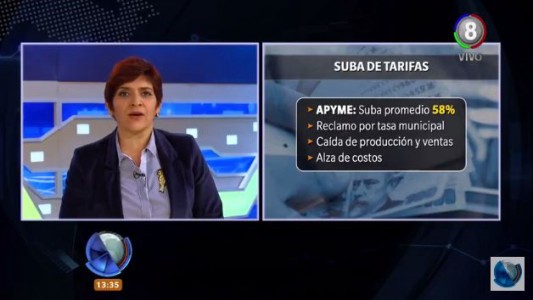 Apyme elevará reclamo al municipio por lo aumentos