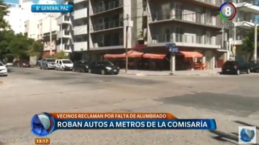 Crecen los robos de autos en barrio General Paz