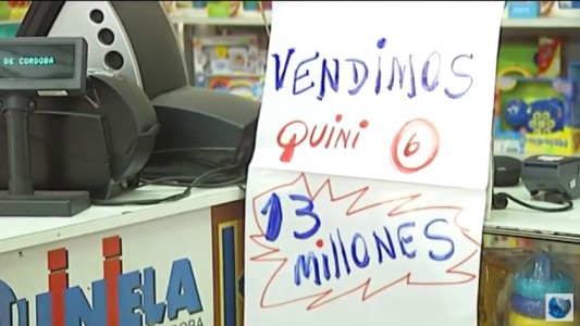 Nuevo millonario en Córdoba: Ganó 30 millones de pesos en el Quini 6