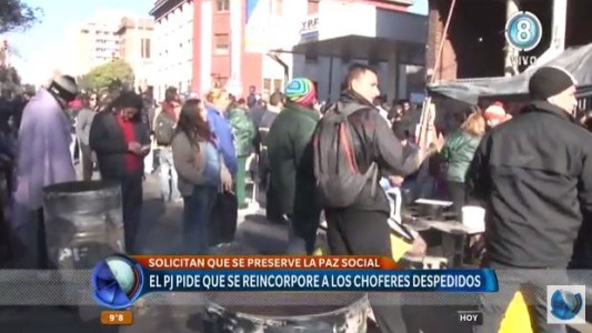 El PJ pide la reincorporación de los choferes despedidos