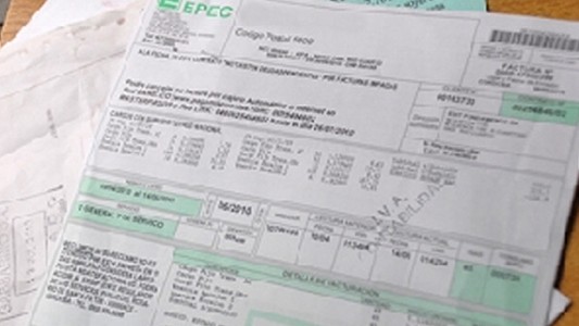Desde julio, las boletas de Epec se podrán pagar "en dos veces"