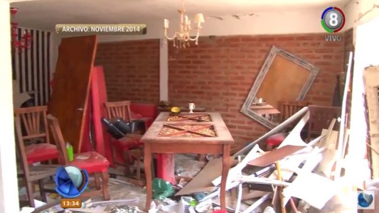 Volver a casa después de la explosión