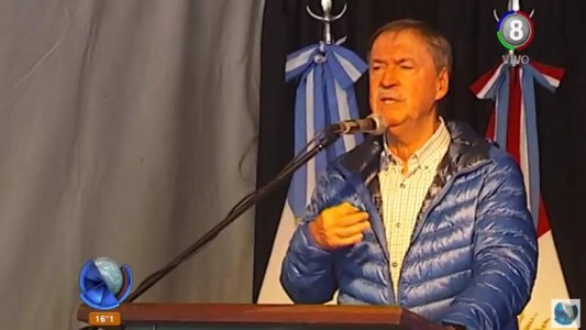 Sechiaretti encabezó acto para anunciar llamado a licitación del hospital del sudoeste