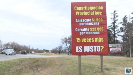 Conflicto por el reparto de fondos: Anisacate amenaza con demandar a la provincia