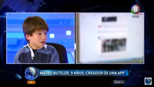 Mundo Tecno: Tiene 9 años y creó su propia aplicación