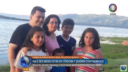 Escaparon de la batalla de Alepo, se instalaron en Córdoba pero no les alcanza para vivir