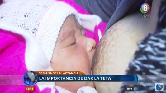 Semana de la lactancia: "Dar la teta, es dar amor"