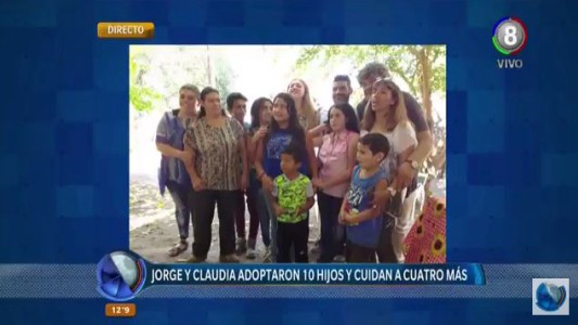 Historia de vida: No podían tener hijos biológicos, pero adoptaron a diez para entregarles su amor