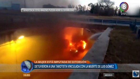 Caso auto calcinado: Una tarotista detenida por la muerte de Luis Gómez