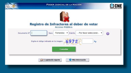 Cómo y dónde justificar la NO emisión del voto