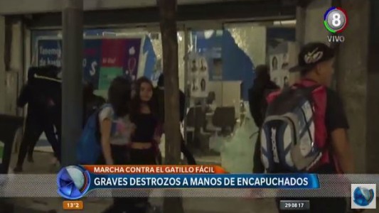 La justicia investiga los graves disturbios registrados en la marcha contra el gatillo fácil