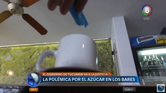 Sigue la polémica por el azúcar en los bares: En Tucumán pedirán la inconstitucionalidad de la norma