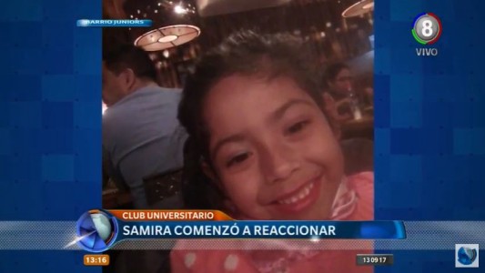 La salud de Samira evoluciona favorablemente