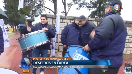 Trabajadores de FADEA reclamaron por el despido de 16 empleados