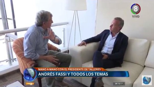 En la previa del clásico: Andrés Fassi mano a mano con Teleocho Noticias habló de todo