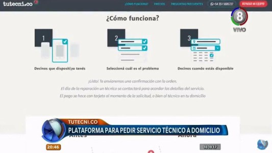 Cordobeses desarrollaron una plataforma para solicitar servicio técnico online