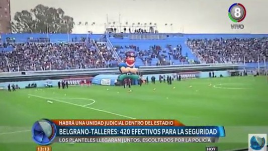 Así será el operativo de seguridad para el clásico Belgrano - Talleres