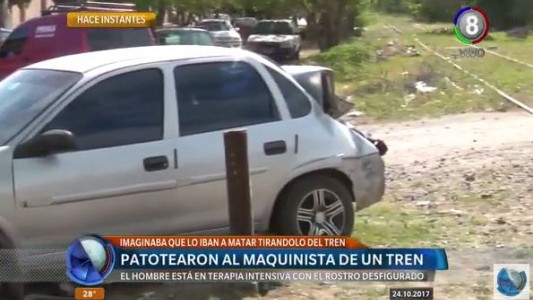 La familia del maquinista confirmó que lo patotearon