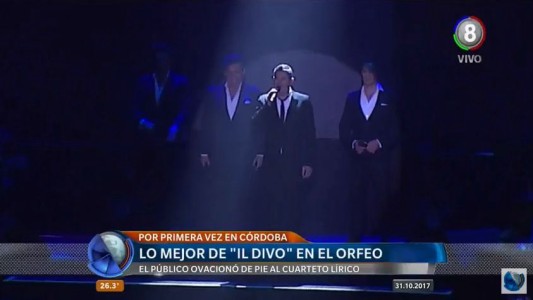 Il Divo cautivó al público cordobés en un show inolvidable