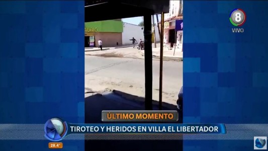 Inseguridad sin límites: Violento tiroteo con heridos en Villa el Libertador