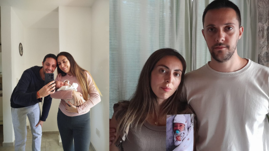 Tras perder a su bebé de dos meses, impulsan un proyecto para ampliar el "test del talón"