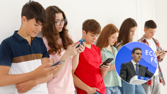 España anunció que buscará prohibir el acceso a redes sociales a menores de 16 años