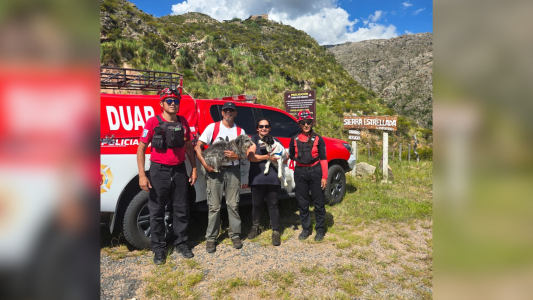 Se desorientaron en un sendero del Cerro Mogote y debieron ser rescatados en Nono