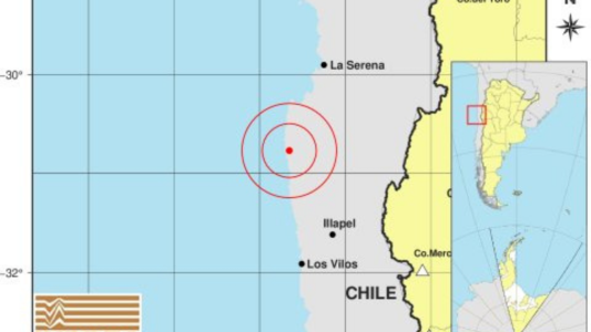 Un sismo de magnitud 6,1 en Chile se sintió con fuerza durante varios segundos en Córdoba