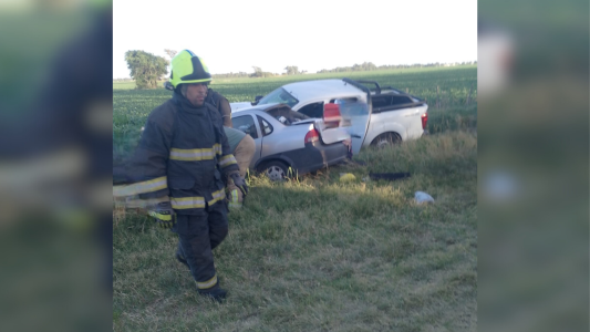 Murió una mujer en un choque en la Ruta Nacional 8: una niña de 4 años y un hombre resultaron heridos