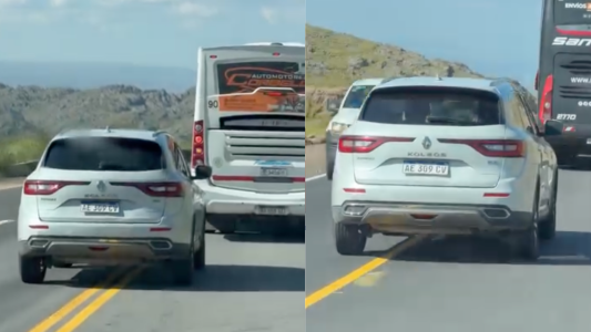 Inhabilitación para conducir y denuncia penal a una conductora por maniobras peligrosas en las Altas Cumbres