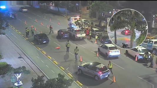 Huyó de un control, atropelló a un motociclista y fue detenido tras una persecución en Nueva Córdoba