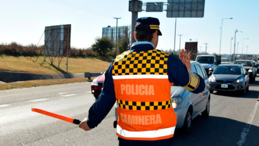 Reducción de calzada en rutas de Córdoba