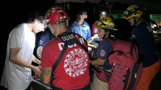 Rescataron a una turista que se accidentó en las sierras de Mina Clavero